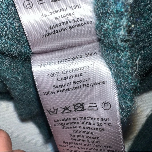 Zadig & Voltaire Cici Star Patch Cashmere Sweater Jumper Pullover Size XS Luxury - Picture 10 of 12